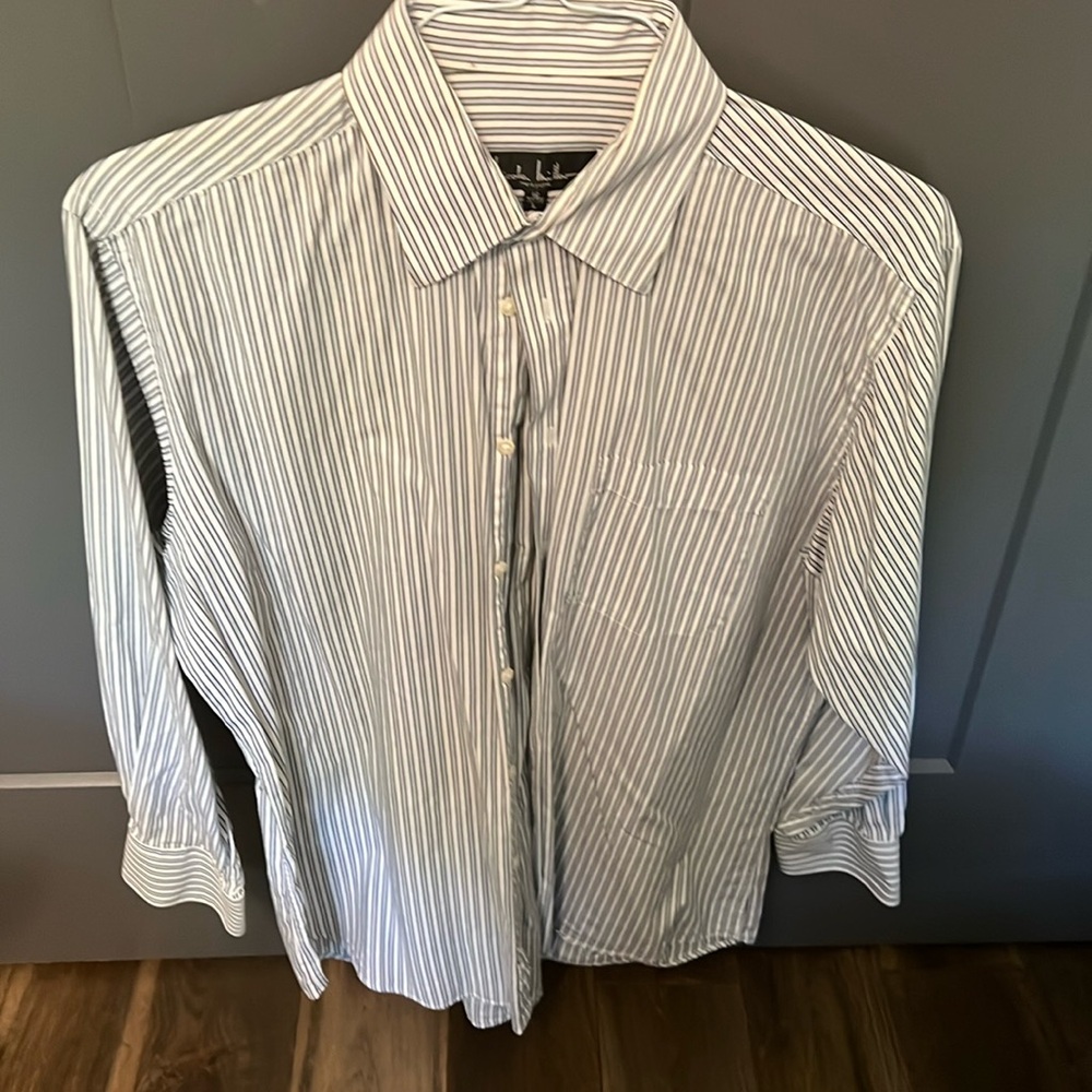 Nicole Miller striped button down